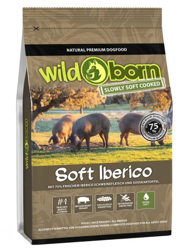 Wildborn Soft Iberico mit frischem Iberico Schwein 1,5kg