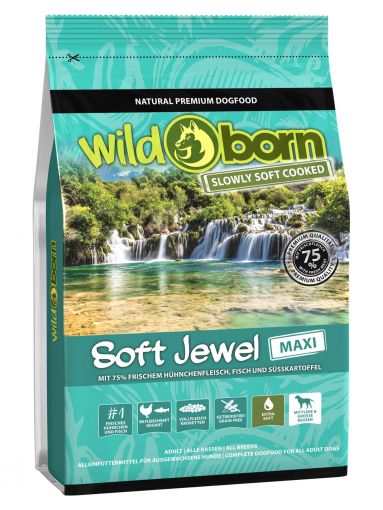 Wildborn Soft Jewel Maxi mit frischem Hühnchen & Fisch 1,5kg