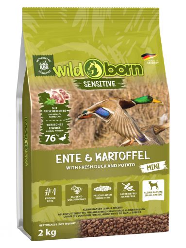 Wildborn Ente & Kartoffel MINI 2kg