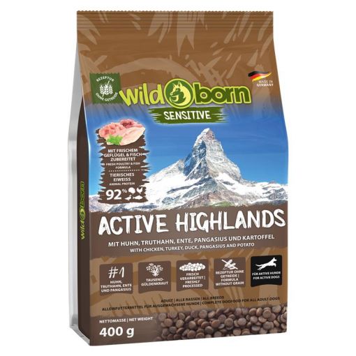 Wildborn Active Highlands 400g