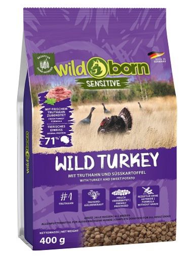 Wildborn Wild Turkey 400g