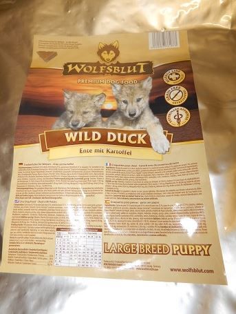 Wolfsblut Wild Duck Puppy Large 12,5kg