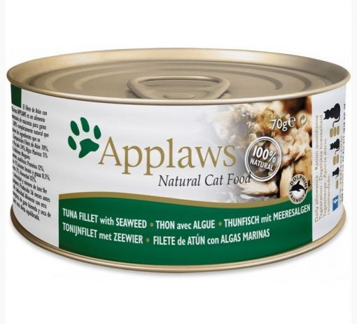 Applaws Cat Nassfutter Dose Thunfischfilet & Meeresalge 70g (Menge: 24 je Bestelleinheit)