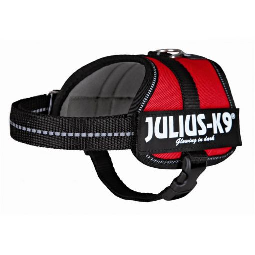 Julius K9 Powergeschirr Baby 2 XS bis S: 33 bis 45 cm, rot