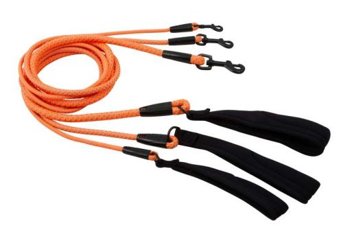 Hurtta Dazzle Seil-Leine orange, 180cm*6mm