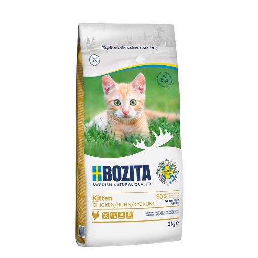 Bozita Kitten Grain free mit Huhn 2 kg