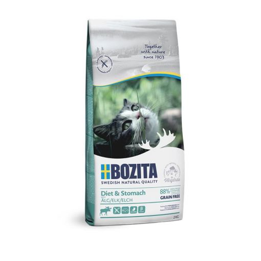 Bozita Diet & Stomach Grain free mit Elch 2 kg