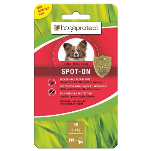 bogaprotect SPOT-ON Hund XS 3 x 0,7 ml