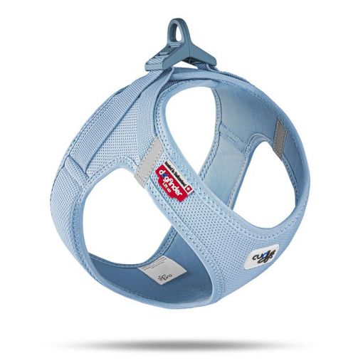 Curli Clasp Vest Geschirr Air-Mesh Skyblue 3XS