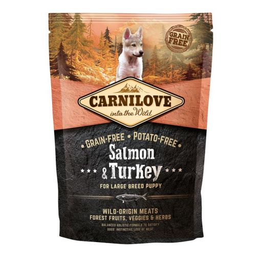 Carnilove Dog Puppy Large Breed  Salmon & Turkey 1,5kg