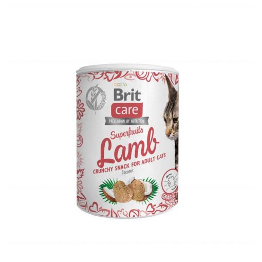 Brit Care Cat Snack Superfruits Lamb 100 g