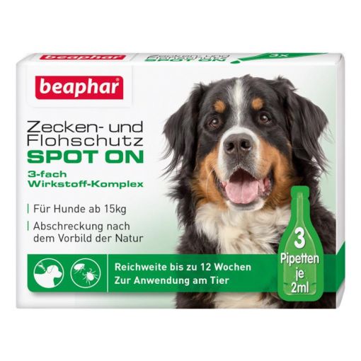 Beaphar Dog Spot On** 3x2 ml für große Hunde ab 15 kg