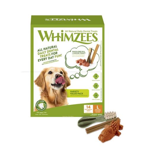 Whimzees Variety Value Box L 14 Stück