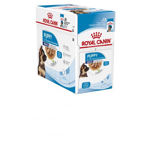 Royal Canin Maxi Puppy in Soße P.B. Multipack 10x140g