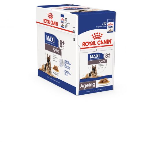 Royal Canin Maxi Ageing 8+ in Soße P.B. Multipack 10x140g