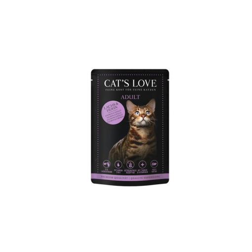 Cats Love PB Adult Lachs & Huhn 85g (Menge: 12 je Bestelleinheit)