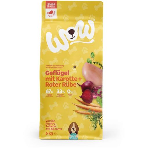 Wow Dog Trocken Junior Geflügel 6kg