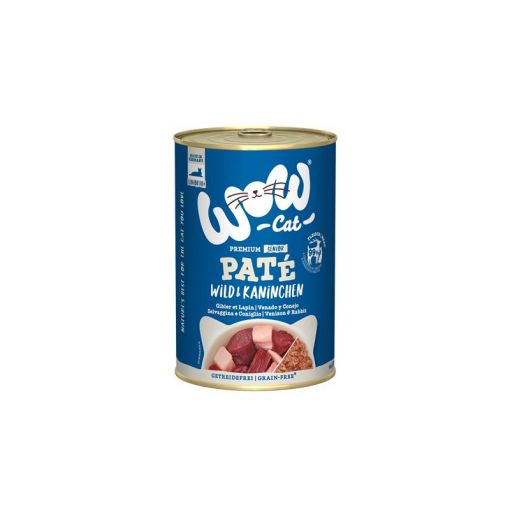 Wow Cat Dose Senior Wild & Kaninchen 400g (Menge: 6 je Bestelleinheit)